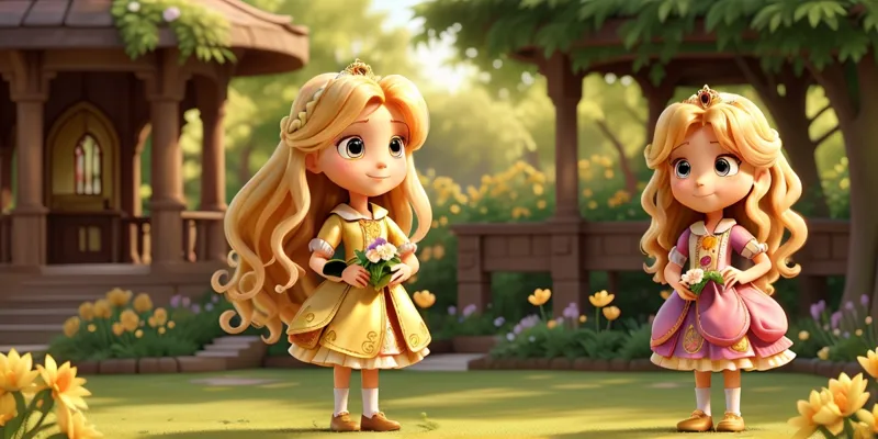 Cesur Prenses Mina ve Sihirli Çiçeğin Gizemi - Masal Oku - 2