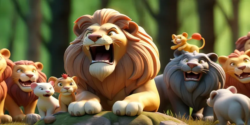 Cesur Tospik ve Ormanın Barışını Kurtarma Masalı - Masal Oku - 8