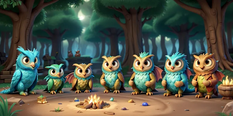 Çınar Ağacının Altında Uyuyan Sihirli Canlıların Macerası - 3