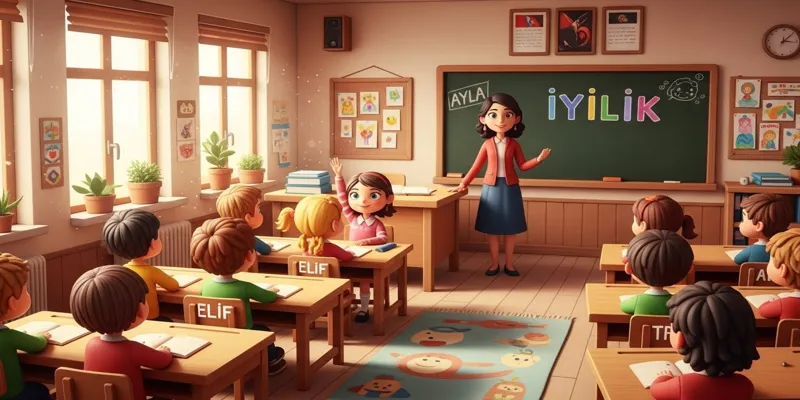 Çocuklar İçin Arkadaşlık ve İyilik Masalı Arkadaşlık Köşesi - 4