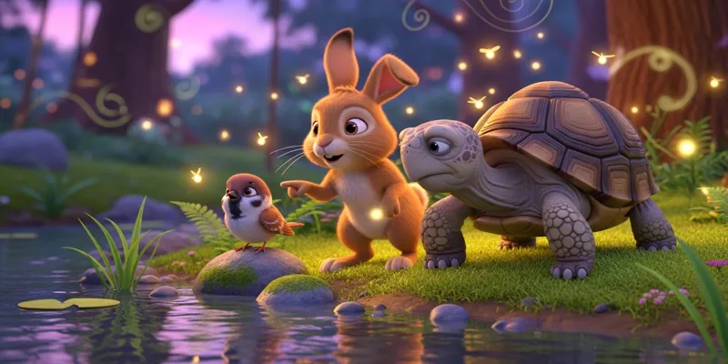 Çocuklar İçin Dürüstlük ve Empati Masalı Minik Tavşan - 7