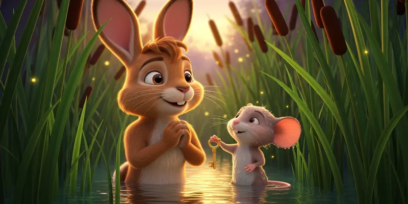 Çocuklar İçin Dürüstlük ve Empati Masalı Minik Tavşan - 9