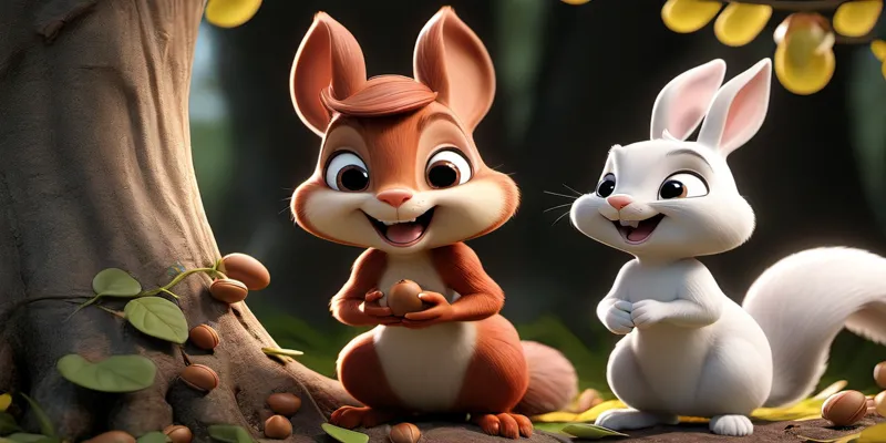 Çocuklar İçin Eğitici Masal Ayşe ve Ormandaki Sevimli Hayvanlar - 5