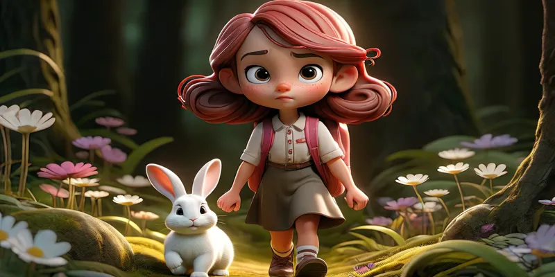 Çocuklar İçin Eğitici Masal Ayşe ve Ormandaki Sevimli Hayvanlar - 10