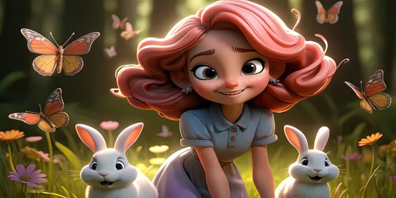 Çocuklar İçin Eğitici Masal Ayşe ve Ormandaki Sevimli Hayvanlar - 6