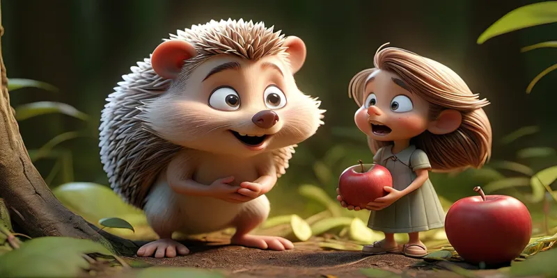 Çocuklar İçin Eğitici Masal Ayşe ve Ormandaki Sevimli Hayvanlar - 3