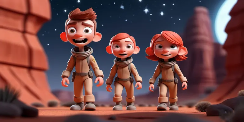 Çocuklar İçin Eğitici Uzay Masalı Ada'nın Uzay Serüveni - 5