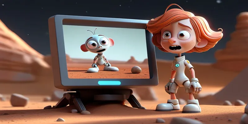 Çocuklar İçin Eğitici Uzay Masalı Ada'nın Uzay Serüveni - 4