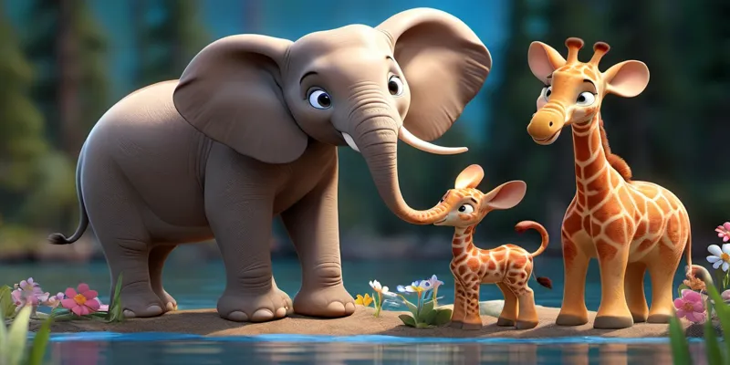 Çocuklar İçin Eğitim Dolusu Masal Hayvanlar ve Doğa Sevgisi