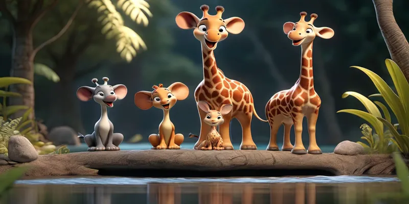 Çocuklar İçin Eğitim Dolusu Masal Hayvanlar ve Doğa Sevgisi - 5