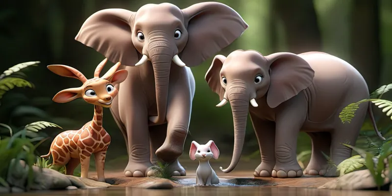 Çocuklar İçin Eğitim Dolusu Masal Hayvanlar ve Doğa Sevgisi - 3