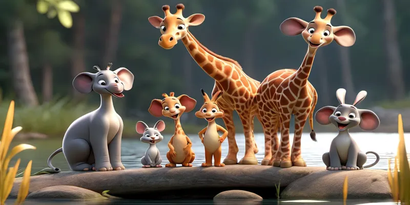 Çocuklar İçin Eğitim Dolusu Masal Hayvanlar ve Doğa Sevgisi - 10