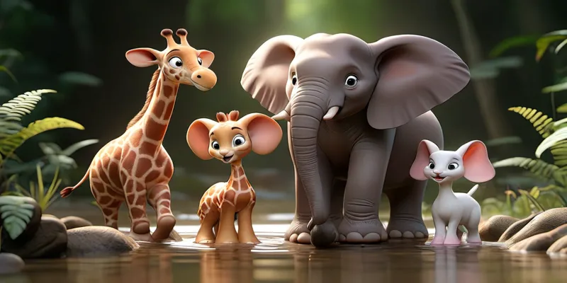 Çocuklar İçin Eğitim Dolusu Masal Hayvanlar ve Doğa Sevgisi - 7