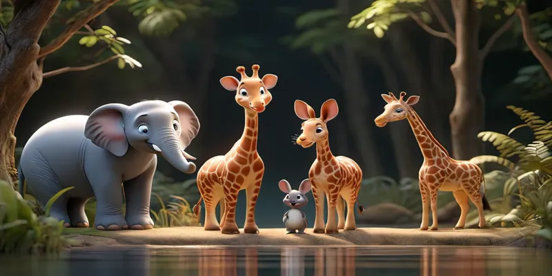 Çocuklar İçin Eğitim Dolusu Masal Hayvanlar ve Doğa Sevgisi - 6