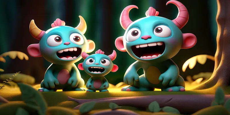 Çocuklar İçin Eğlenceli ve Eğitici Sevimli Canavar Hikayeleri - 9