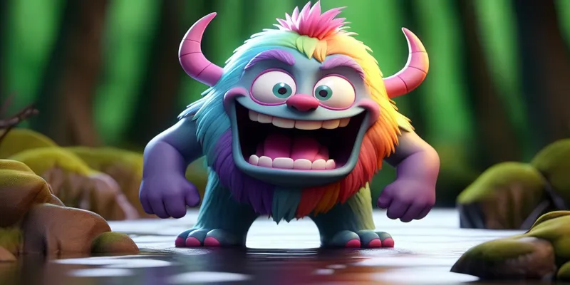 Çocuklar İçin Eğlenceli ve Eğitici Sevimli Canavar Hikayeleri - 4