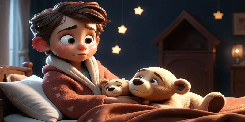 Çocuklar İçin Masal Battaniyede Saklı Büyü ve Yıldızların Sırrı - 10