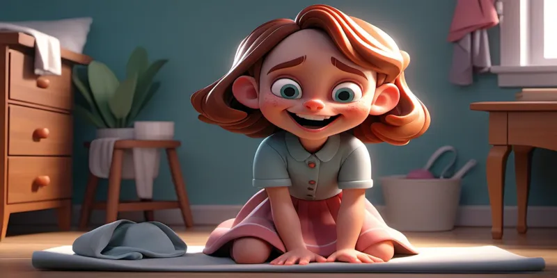 Defne’nin Temizlik Macerası Çocuklar İçin Temizlik Masalı