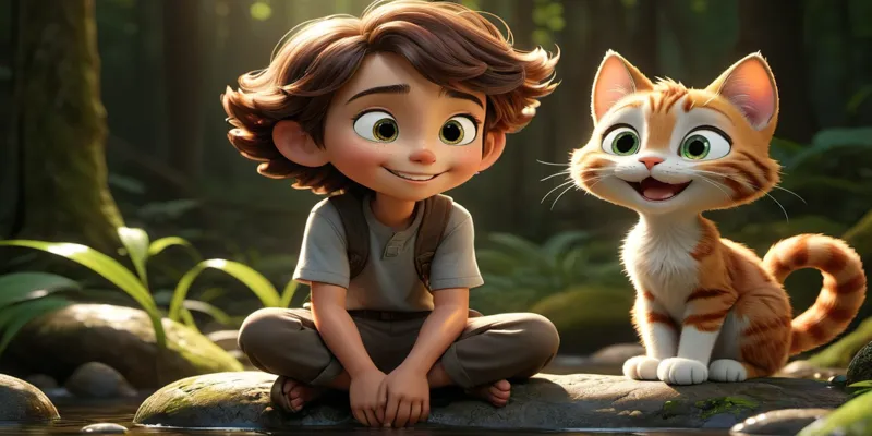 Deniz'in Macera Dolu Sihirli Orman Yolculuğu - Macera Masalı - 9