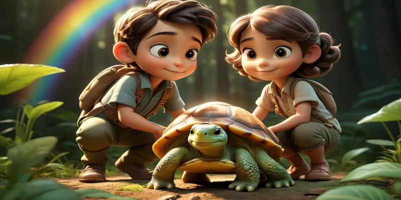 Deniz'in Macera Dolu Sihirli Orman Yolculuğu - Macera Masalı - 8