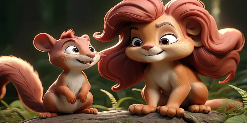 Doğa ve Dostluk Masalı Ormanın Sihirli Dünyası - Masal