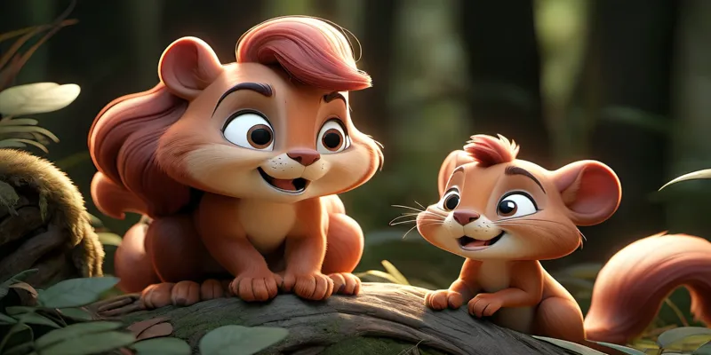 Doğa ve Dostluk Masalı Ormanın Sihirli Dünyası - Masal - 10