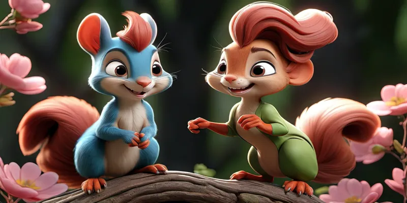 Doğa ve Dostluk Masalı Ormanın Sihirli Dünyası - Masal - 7