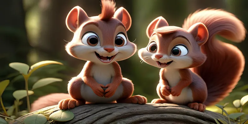 Doğa ve Dostluk Masalı Ormanın Sihirli Dünyası - Masal - 4