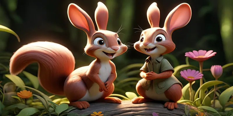 Doğa ve Dostluk Masalı Ormanın Sihirli Dünyası - Masal - 3