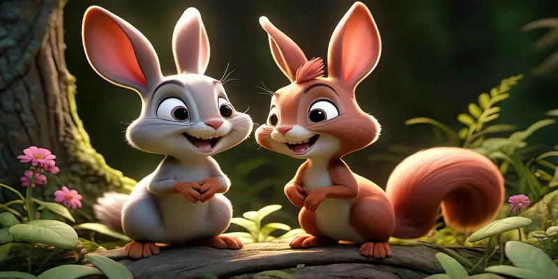 Doğa ve Dostluk Masalı Ormanın Sihirli Dünyası - Masal - 6