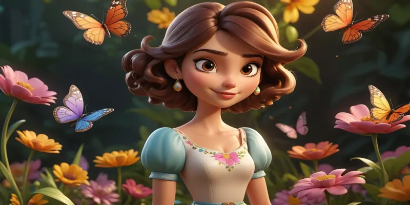 Doğanın Sırrı Prenses Elif’in Masalsı Keşfi Rengarenk Çiçekler - 4