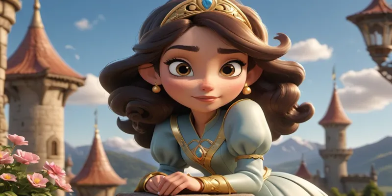 Doğanın Sırrı Prenses Elif’in Masalsı Keşfi Rengarenk Çiçekler - 8