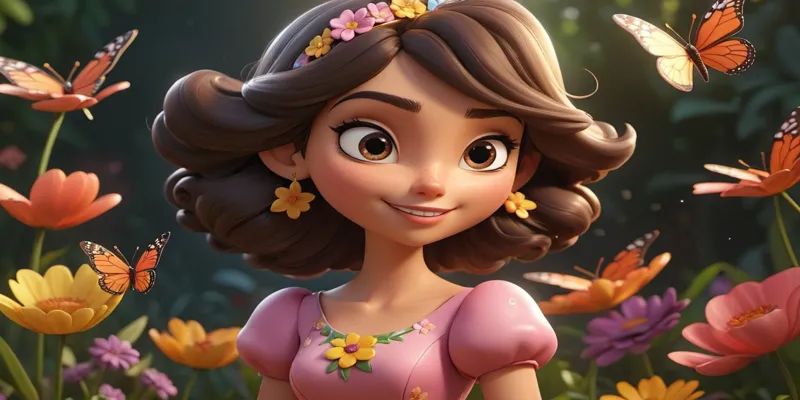 Doğanın Sırrı Prenses Elif’in Masalsı Keşfi Rengarenk Çiçekler - 7