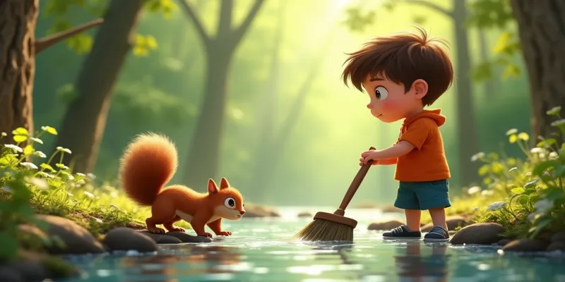 Doğayı Korumak Mert Ela Duru ve Dostlarının Orman Temizliği - 8