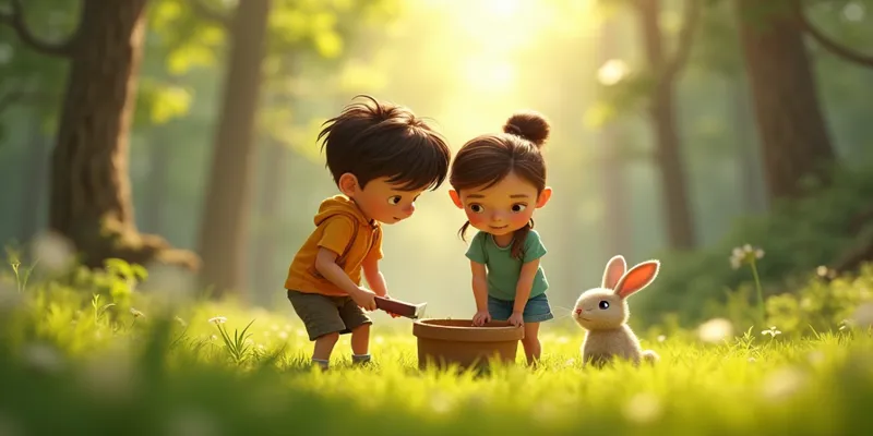 Doğayı Korumak Mert Ela Duru ve Dostlarının Orman Temizliği - 3