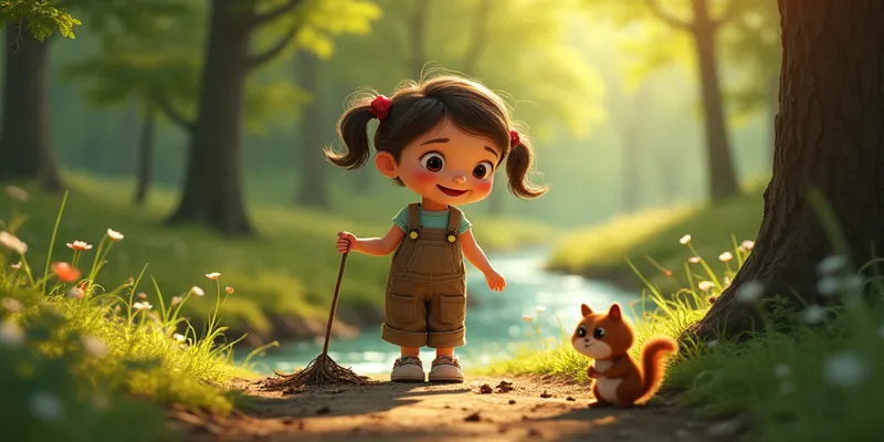 Doğayı Korumak Mert Ela Duru ve Dostlarının Orman Temizliği - 2