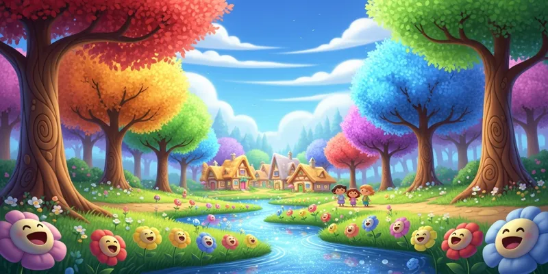 Dört Arkadaş ve Işık Kristali Dostluk ve Dayanışma Üzerine Masal