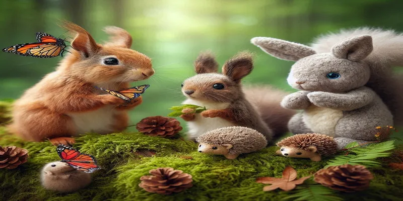 Dostluk Köyü Maviş Tavşan ve Arkadaşlarının Maceraları Masalı - 2