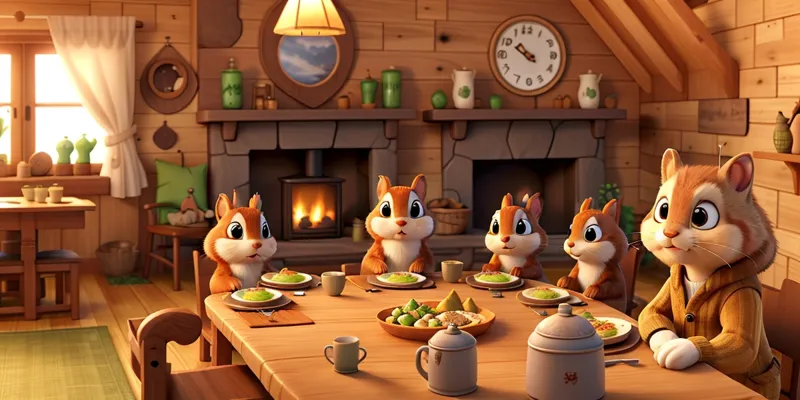 Dostluk Köyüne Gelen Minik Tavşan Macerası | Hikaye Oku - 2