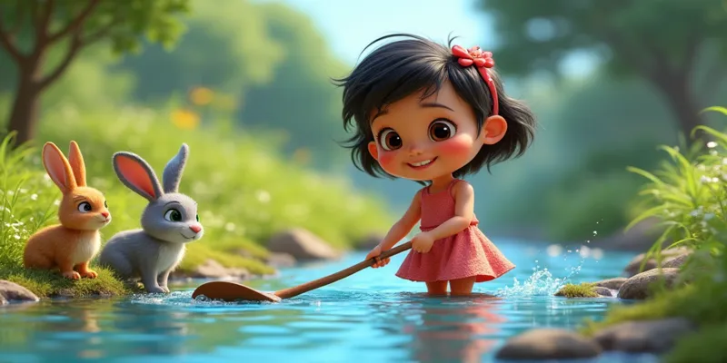 Dürüstlük, Paylaşım ve Sevginin Öğretildiği Renkli Masal - 7