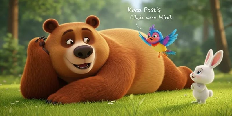 Düşler Ormanı Masalı Dostluk Pınarı ve Minik Tavşanın Macerası - 6