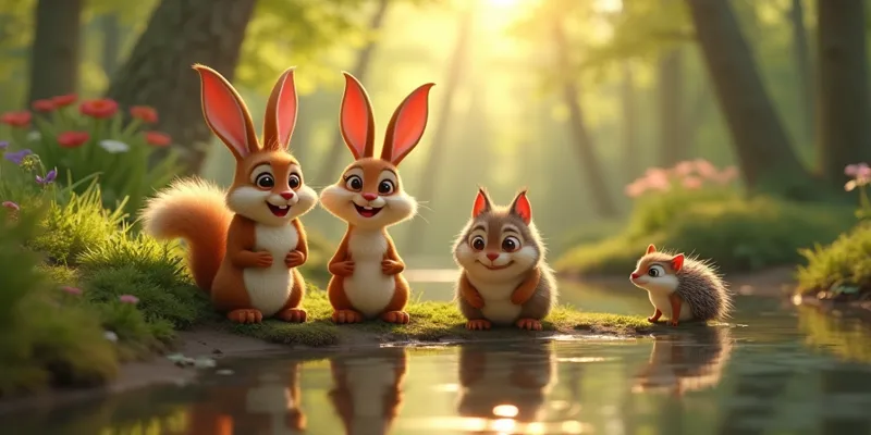 Rüya Bahçesi Masalı Sevgi Dostluk ve Hayallerle Dolu Hikaye - 5