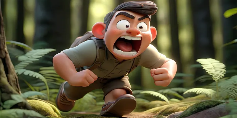 Eğlenceli Uyku Masalı Pofuduk ve Ormanın En Hızlı Hayvanı - 6