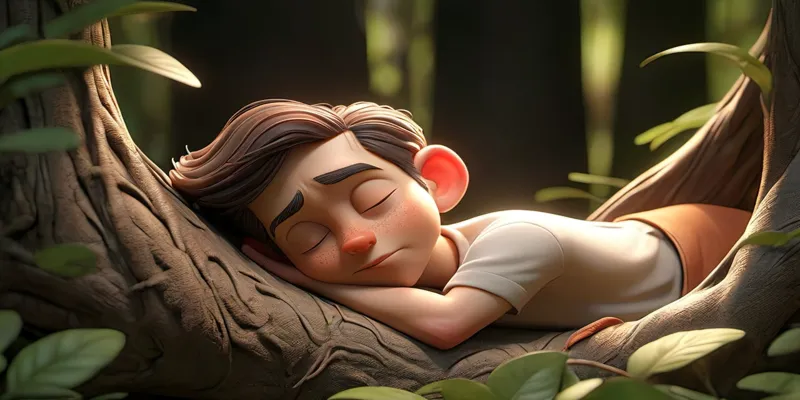 Eğlenceli Uyku Masalı Pofuduk ve Ormanın En Hızlı Hayvanı - 8