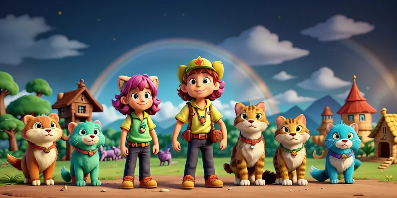 Ela ve Kayıp Hazinenin Peşinde Bir Gökkuşağı Hikayesi