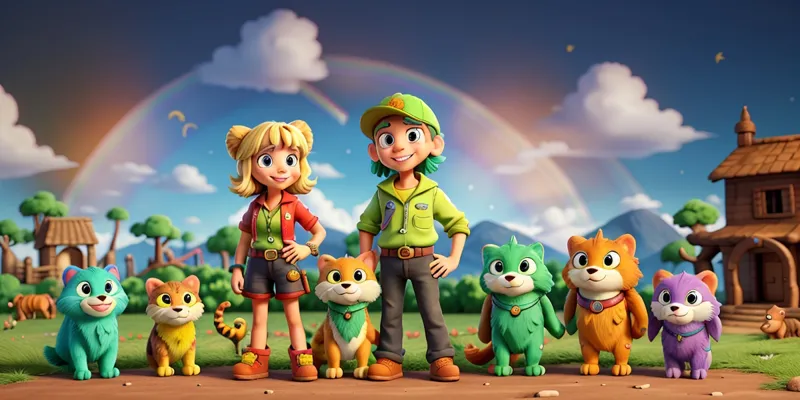 Ela ve Kayıp Hazinenin Peşinde Bir Gökkuşağı Hikayesi - 3