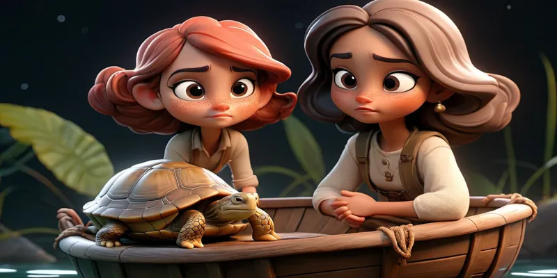 Ela'nın Büyülü Yolculuğu Ayışığı Adası Masalı - Çocuklara - 4