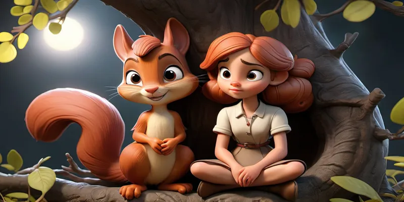 Ela'nın Büyülü Yolculuğu Ayışığı Adası Masalı - Çocuklara - 7