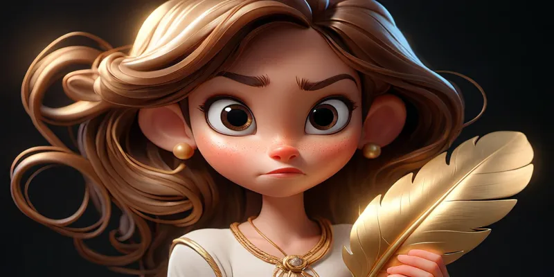 Elara'nın Macerası Neşeyi Kurtaran Cesur Kızın Çocuk Masalı - 3