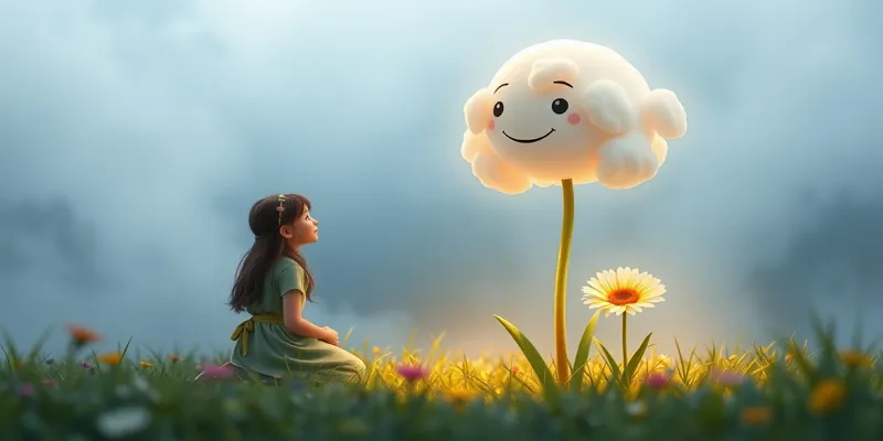 Elif ve Gülümseme Çiçeği İyilik Dolu Çocuk Masalını Oku - 5